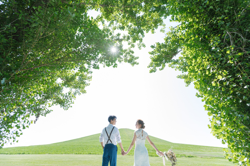 【モエレ沼公園&ガラスのピラミッド】ロケーションフォト データプラン