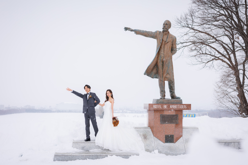 スタジオ&ロケーション★超得★プラン(スタジオ&チャペル&羊が丘展望台)