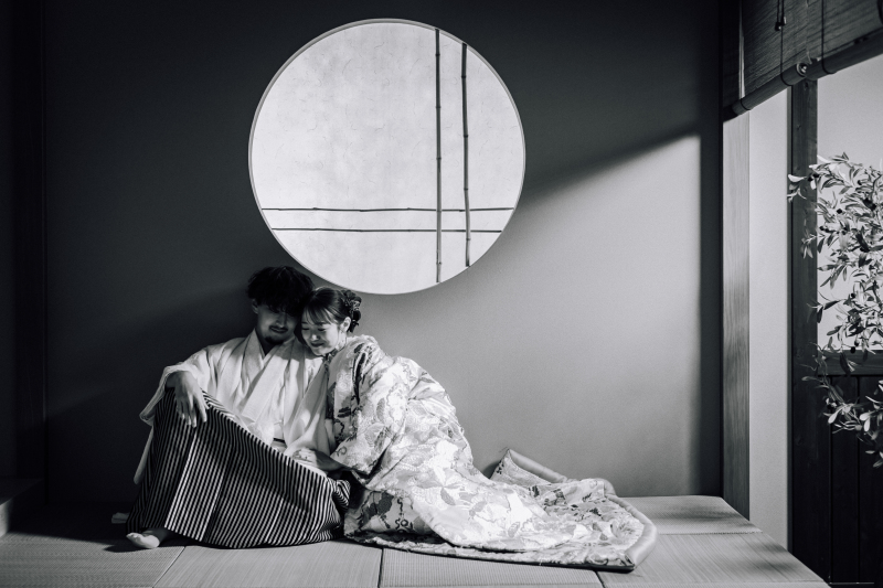 【リトル婚】札幌ブランバーチチャペル　前撮りと挙式がセット　洋装セレモニー＆和装フォトプランは￥165,000～