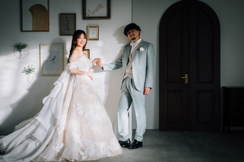 【1日で完結!準備が簡単でリーズナブル】クイック和装or洋装プラン 花嫁衣裳コミコミプラン♪