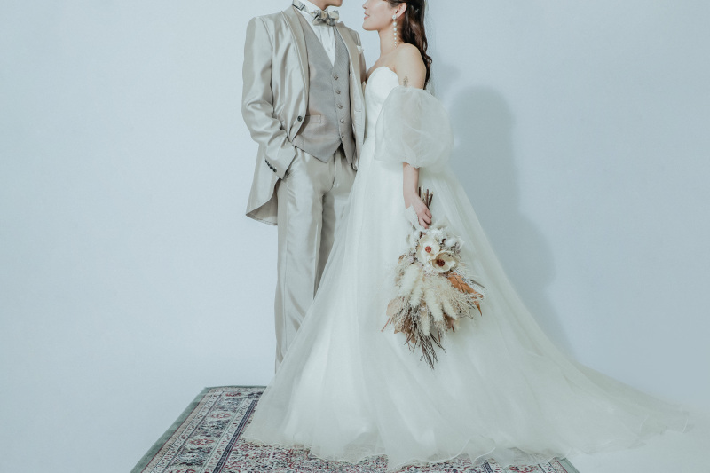 【期間限定50%OFF!】前撮りと挙式がセットの「リトル婚」 洋装プランは¥93,500~