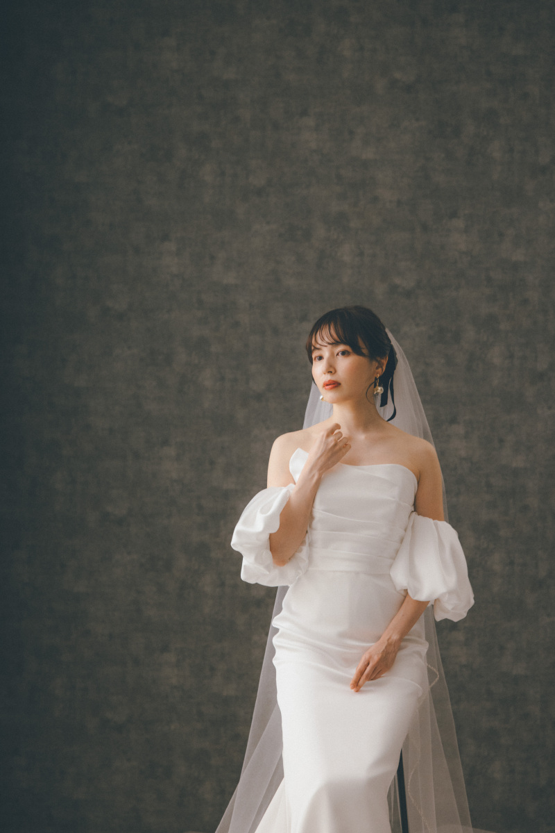 【特別プラン★レタッチ加工付き】ソロフォトプラン(洋装)