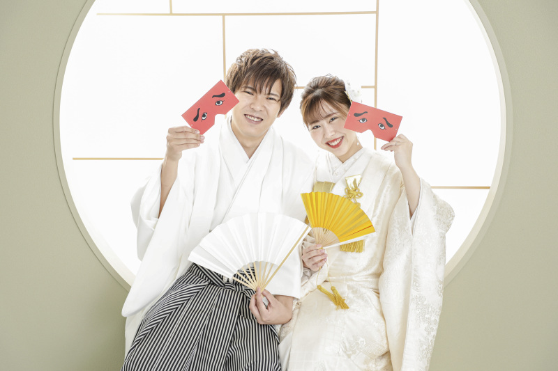 お持ち込みの小物で!