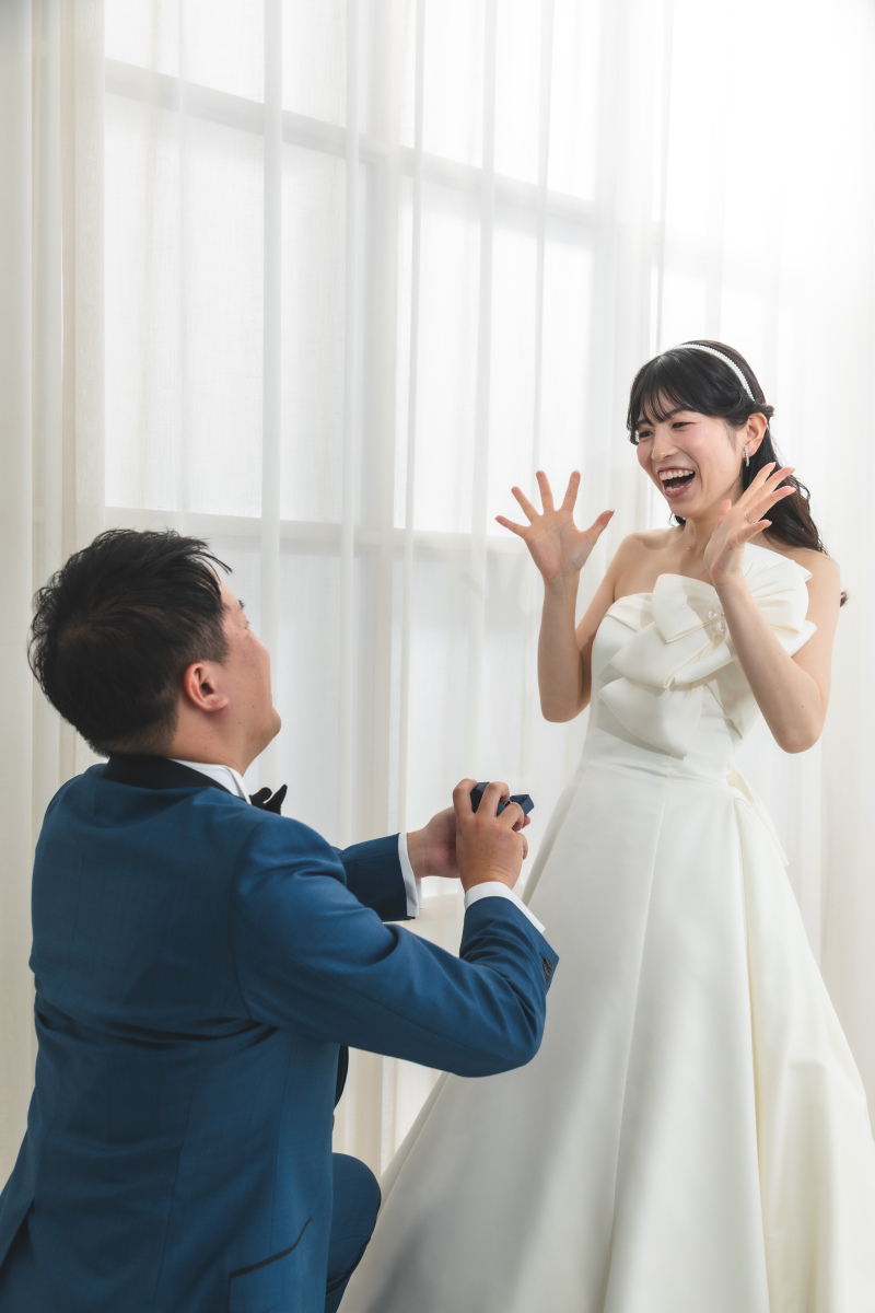 プロポーズ風ショット