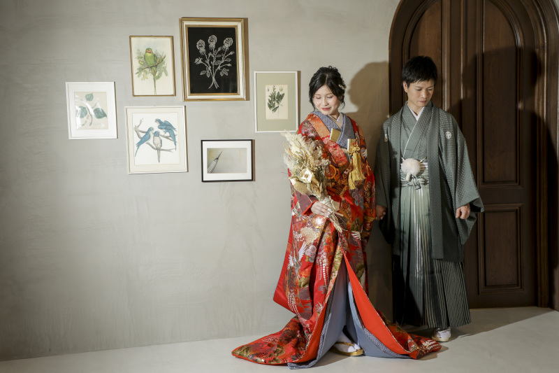 背景を変えてシックに