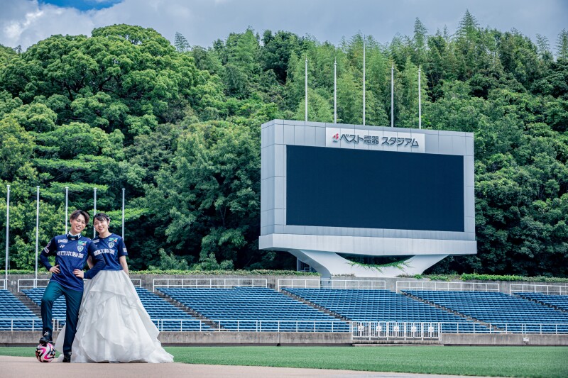 ユニフォームで