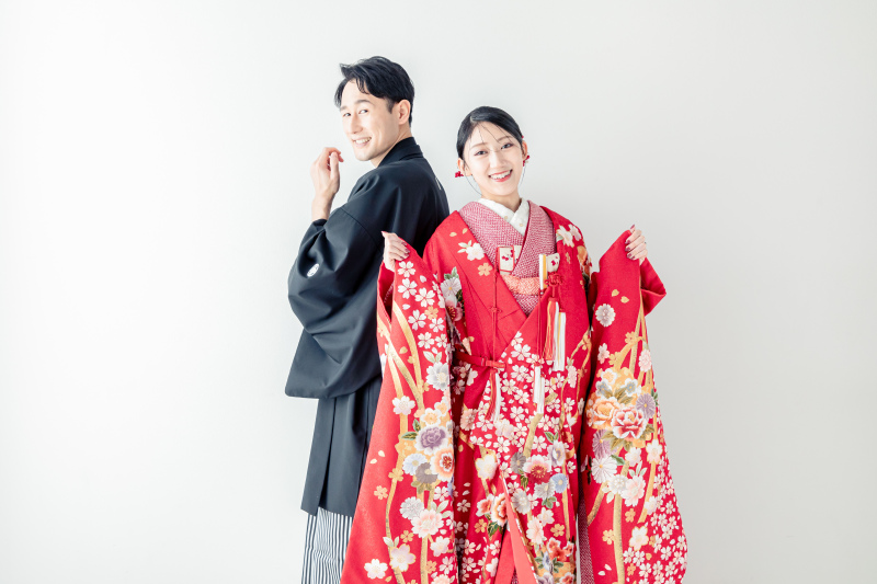 こだわりの色打掛