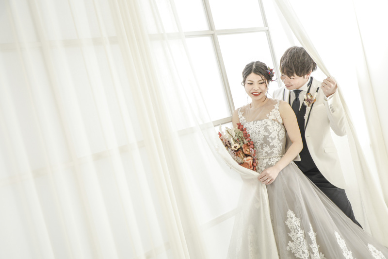 カラードレスもこだわって