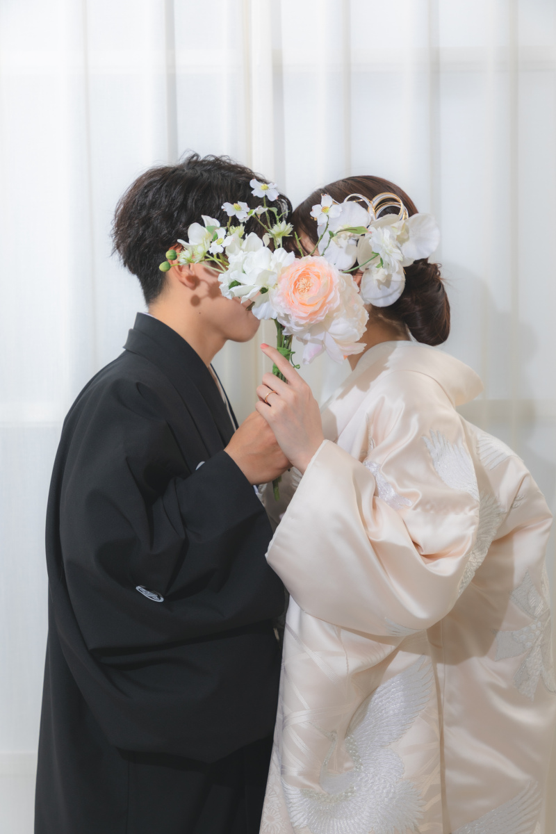 顔隠しショット