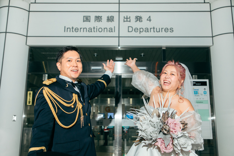 お二人らしい一枚を