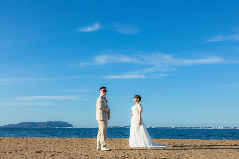 ももち浜＋スタジオ和洋装撮影♪