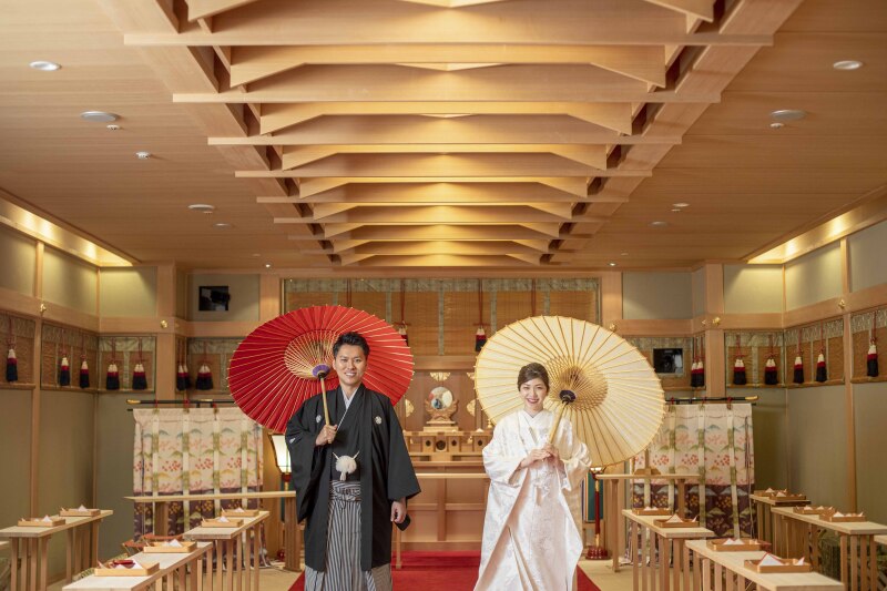 白無垢で厳かに