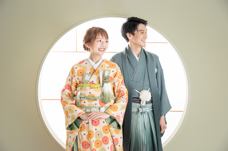 色掛下だけで撮影