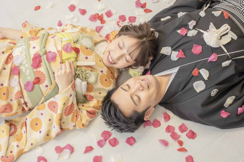 花びらとともに♪