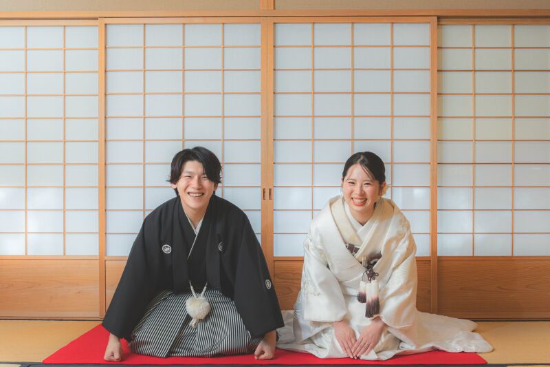 お部屋での撮影も