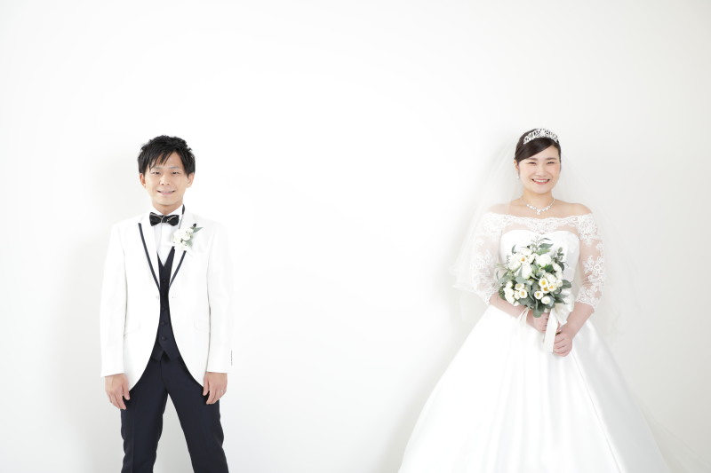 ベール姿で…♡