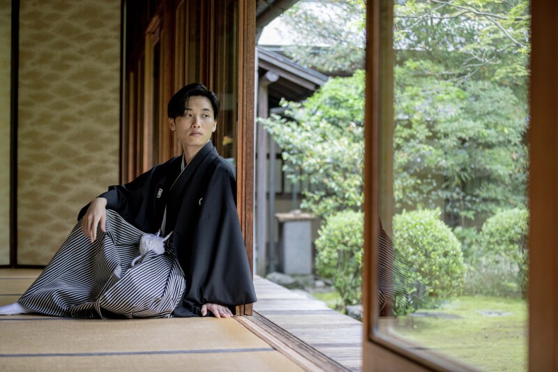 ご新郎様ソロショット