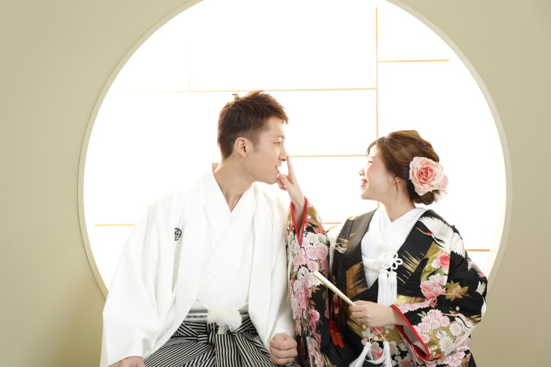 鮮やかな和装で♪