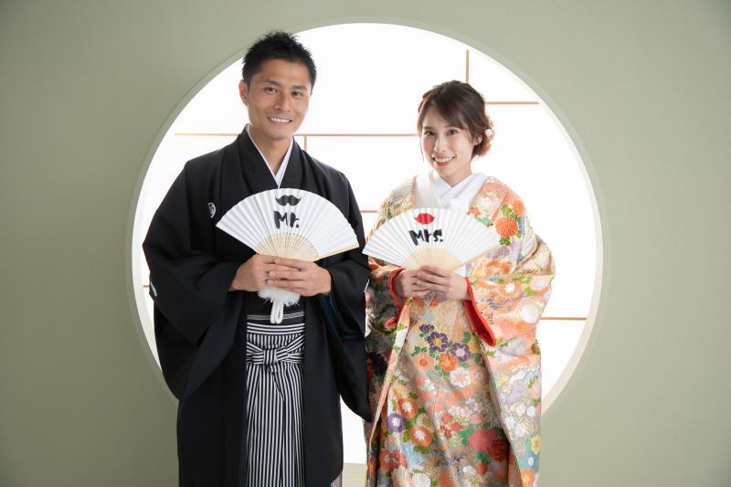 豊富な撮影小物で!