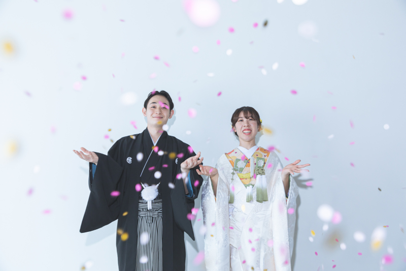 最後はコンフェッティで☆