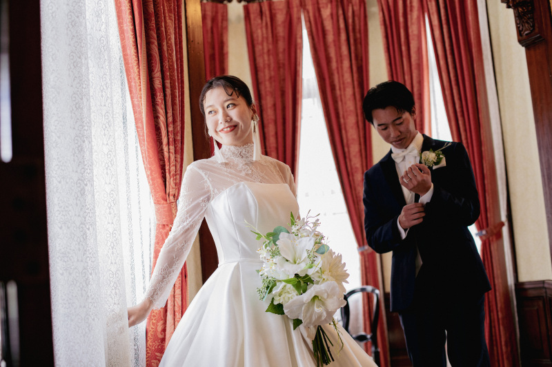 大人の雰囲気の演出も