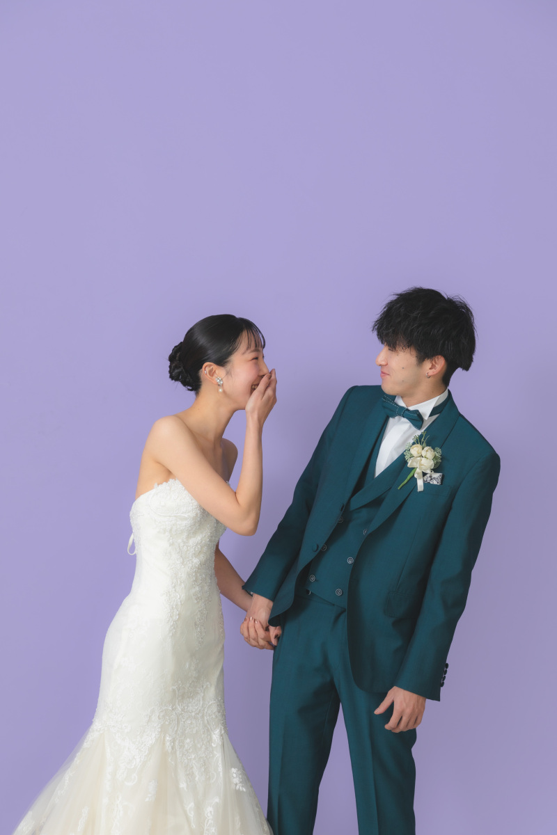 自然体な笑顔で