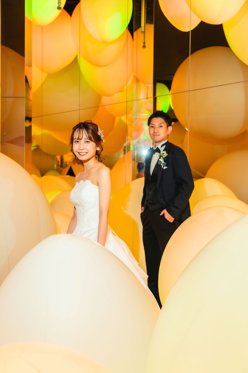 お二人だけの空間で