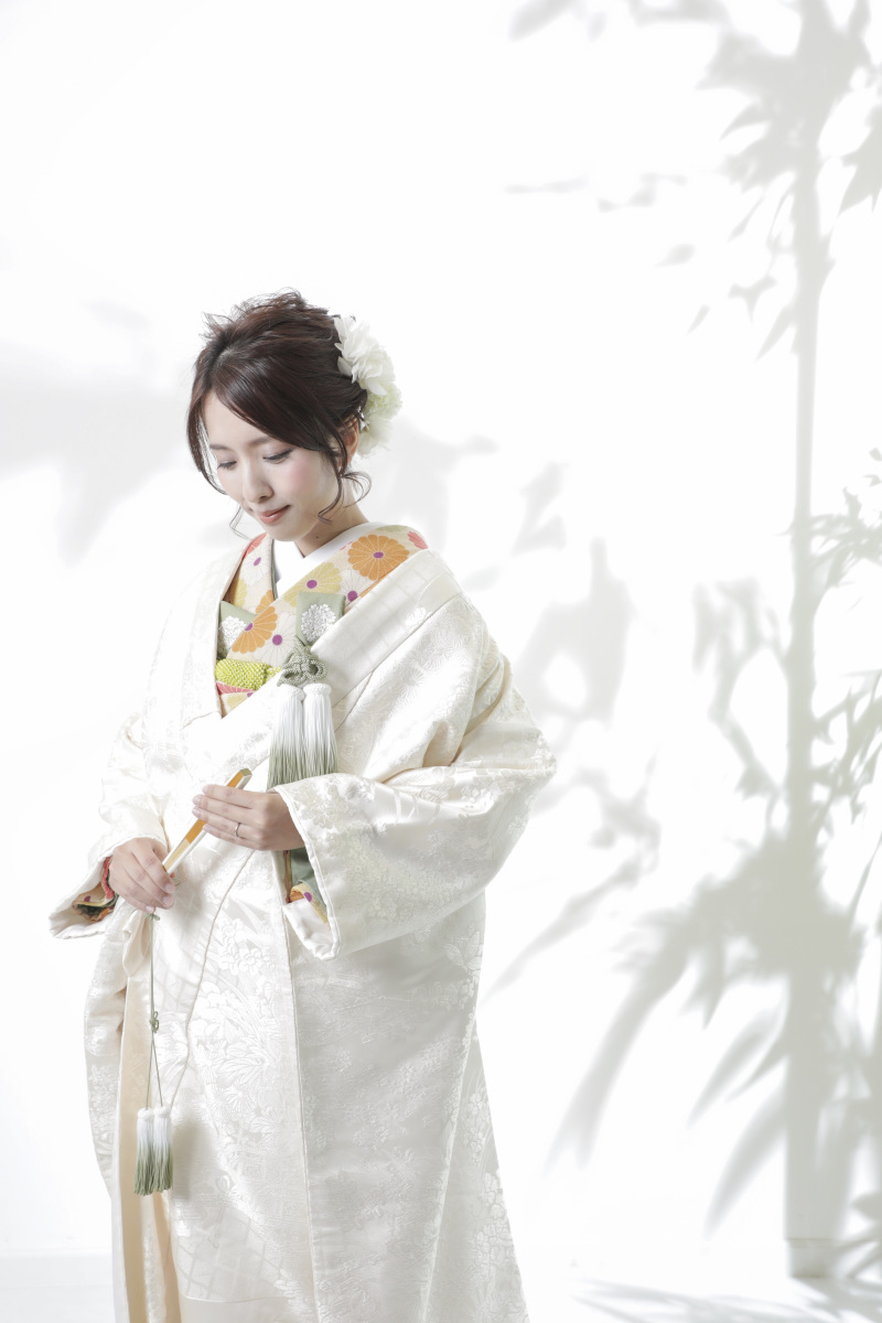 後ろに影をつけて