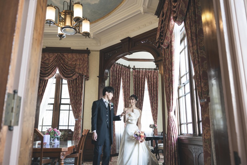 まるでドラマのセットのよう