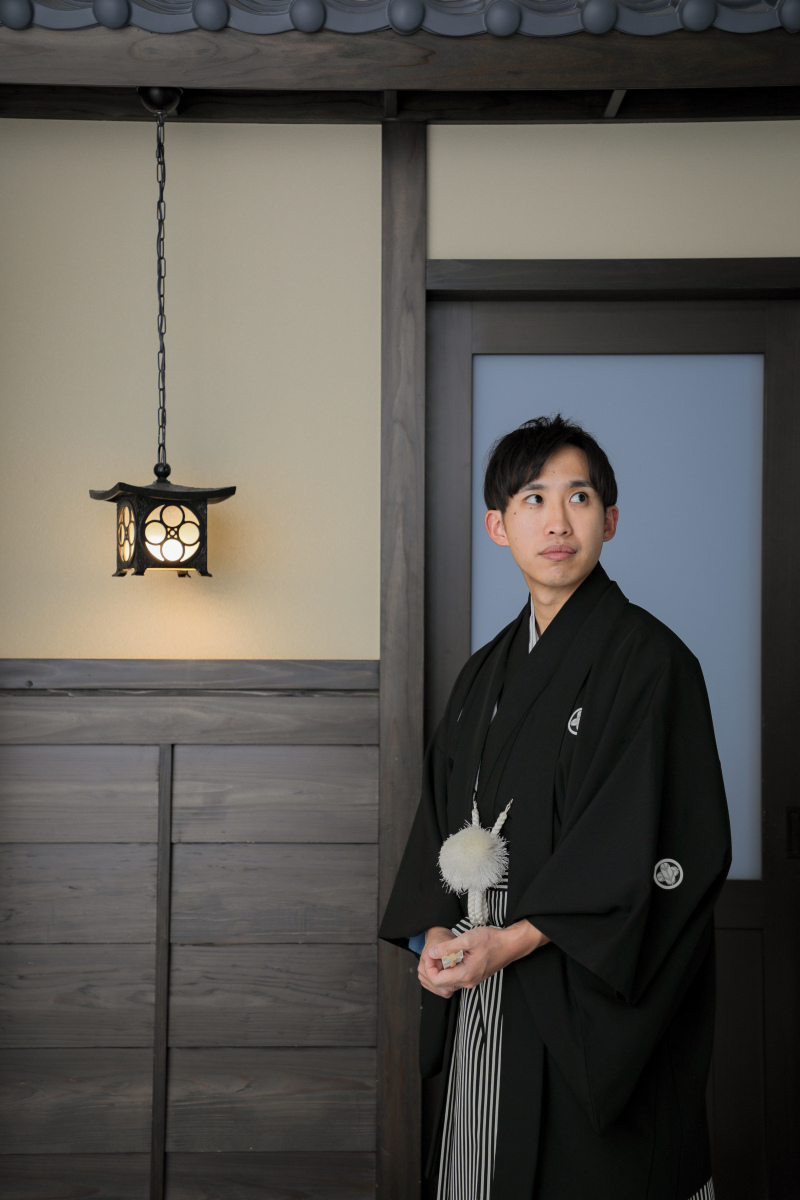 ご新郎様ソロショット