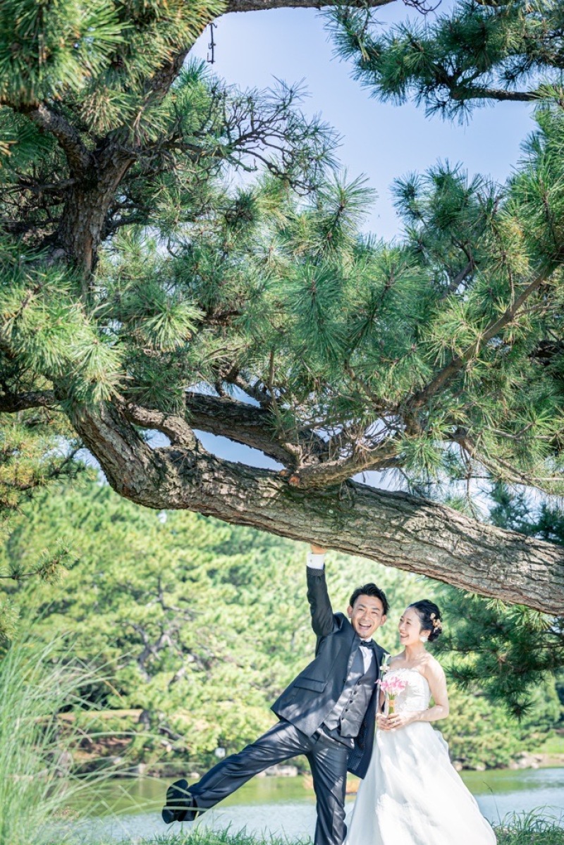 大きな木の下で