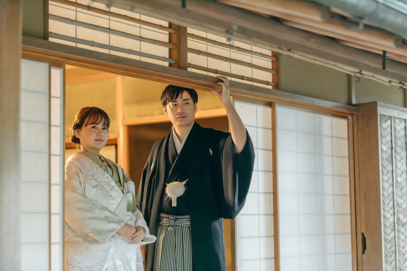 和室を使った撮影