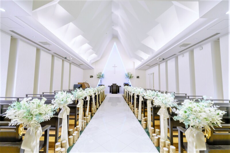 ワタベウェディング福岡フォトスタジオ_挙式ができる