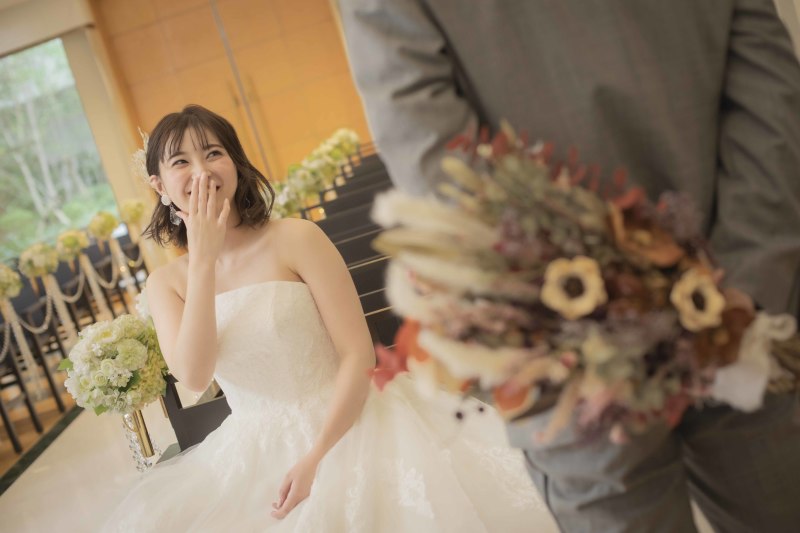 ワタベウェディング福岡フォトスタジオ_チャペルで撮影できる