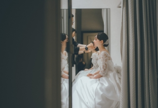 ご新婦様ヘアチェンジ