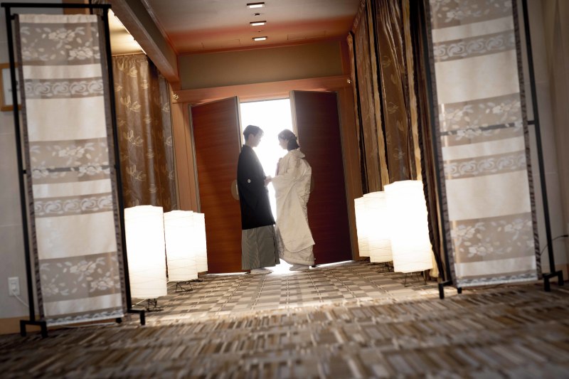 ワタベウェディング福岡フォトスタジオ_結婚式場で撮影できる