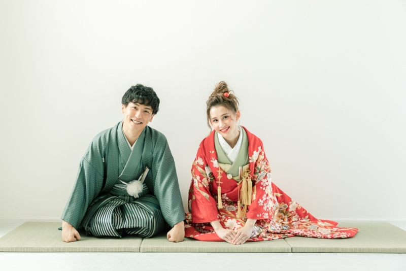 ワタベウェディング福岡フォトスタジオ_色打掛・着物が豊富