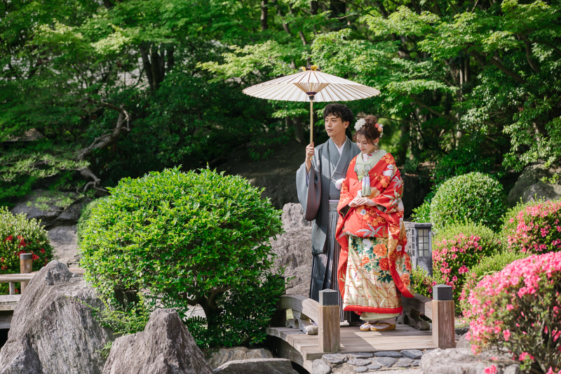 日本庭園でのご撮影ができます！