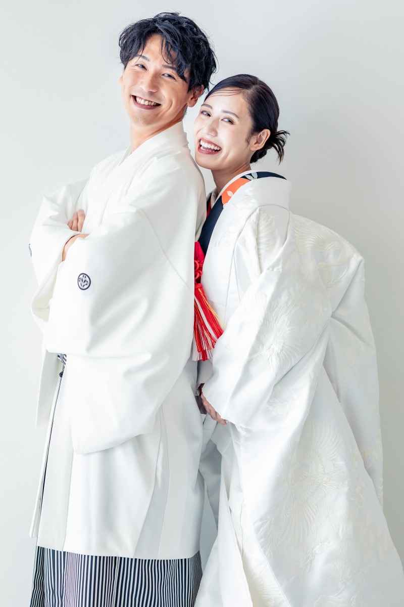 シンプルなショットでより輝くお二人を