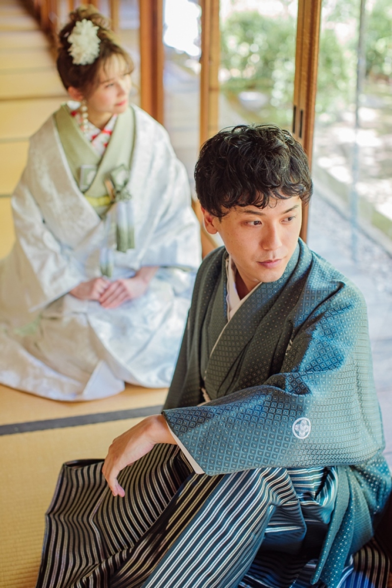 庭だけでなくお部屋での撮影も！