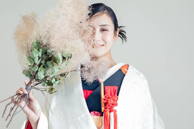 ワタベウェディング福岡フォトスタジオ_白無垢が豊富