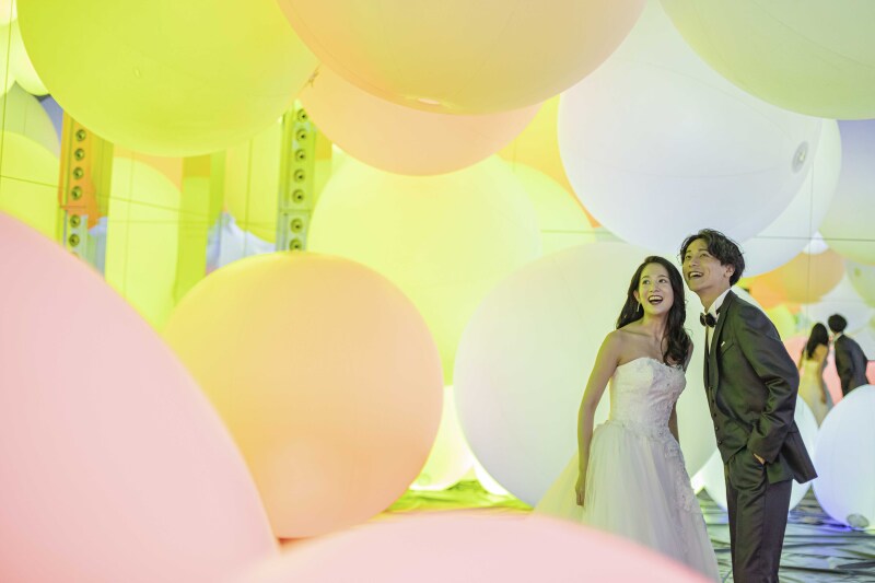 ワタベウェディング福岡フォトスタジオ_ウエディングドレスが豊富