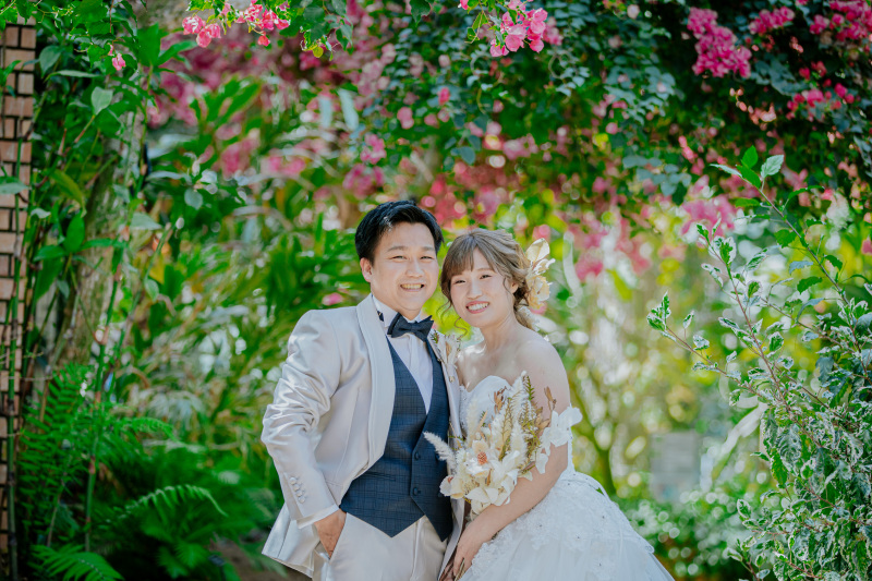 今だけ３万OFF！【福岡市植物園】全カットプラン（衣裳1着）新婦ヘアメイク＋着付＋衣裳小物＋髪飾り＋全データ150カット納品