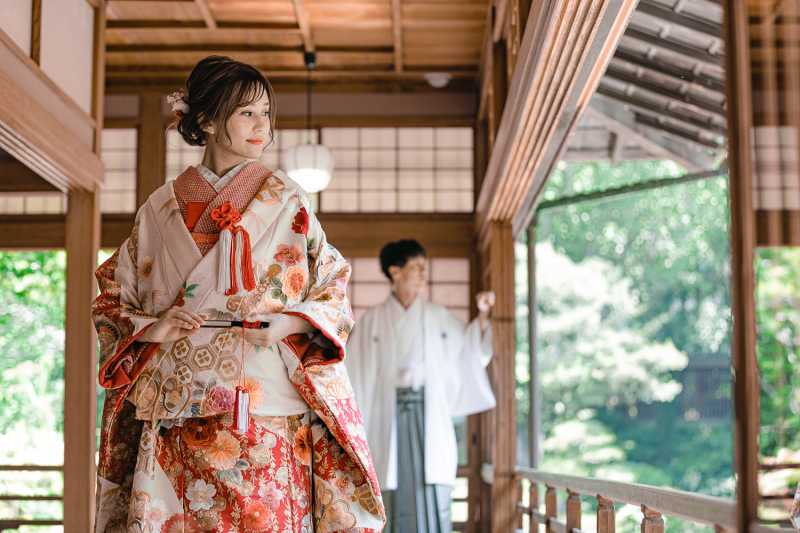 今だけ３万OFF！【友泉亭】和装フォトプラン（衣裳1着）新婦ヘアメイク＋着付＋衣裳小物＋髪飾り＋全データ150カット納品