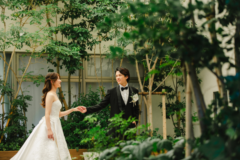 【リトル婚】KKRホテル博多　少人数婚 洋装セレモニー＆洋装フォトプラン(洋装2着)