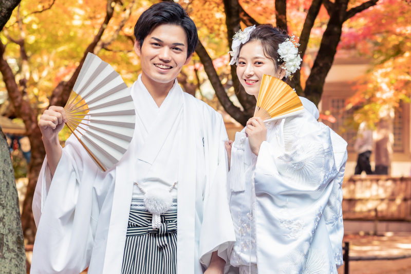 今だけ３万OFF！【呑山観音寺】全データ付きプラン（衣裳1着）新婦ヘアメイク＋着付＋衣裳小物＋髪飾り＋全データ150カット納品