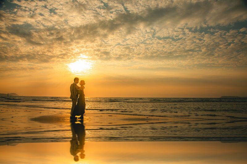 今だけ３万OFF！【奈多海岸】　全カットプラン（衣裳1着）新婦ヘアメイク＋着付＋衣裳小物＋髪飾り＋全データ150カット納品