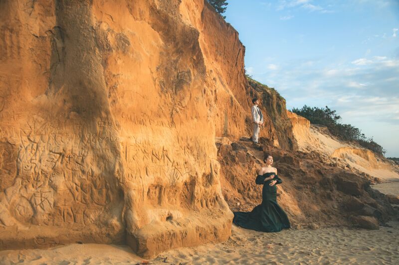 今だけ３万OFF！【奈多海岸】　全カットプラン（衣裳1着）新婦ヘアメイク＋着付＋衣裳小物＋髪飾り＋全データ150カット納品