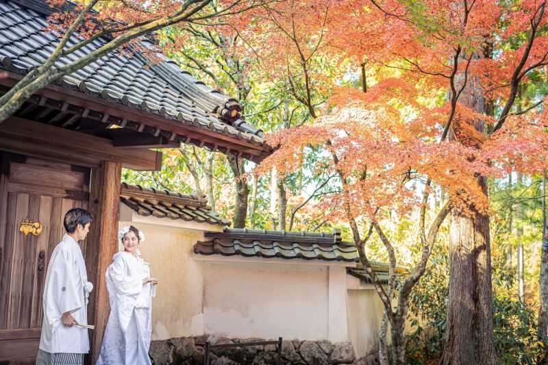 今だけ３万OFF！【呑山観音寺】全データ付きプラン（衣裳1着）新婦ヘアメイク＋着付＋衣裳小物＋髪飾り＋全データ150カット納品