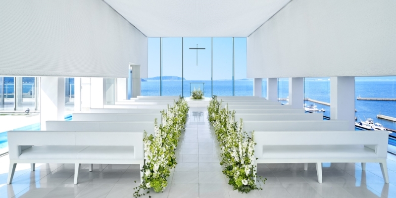 【リトル婚】ホテルマリノアリゾート福岡　少人数婚 洋装セレモニー＆洋装フォトプラン(洋装2着)